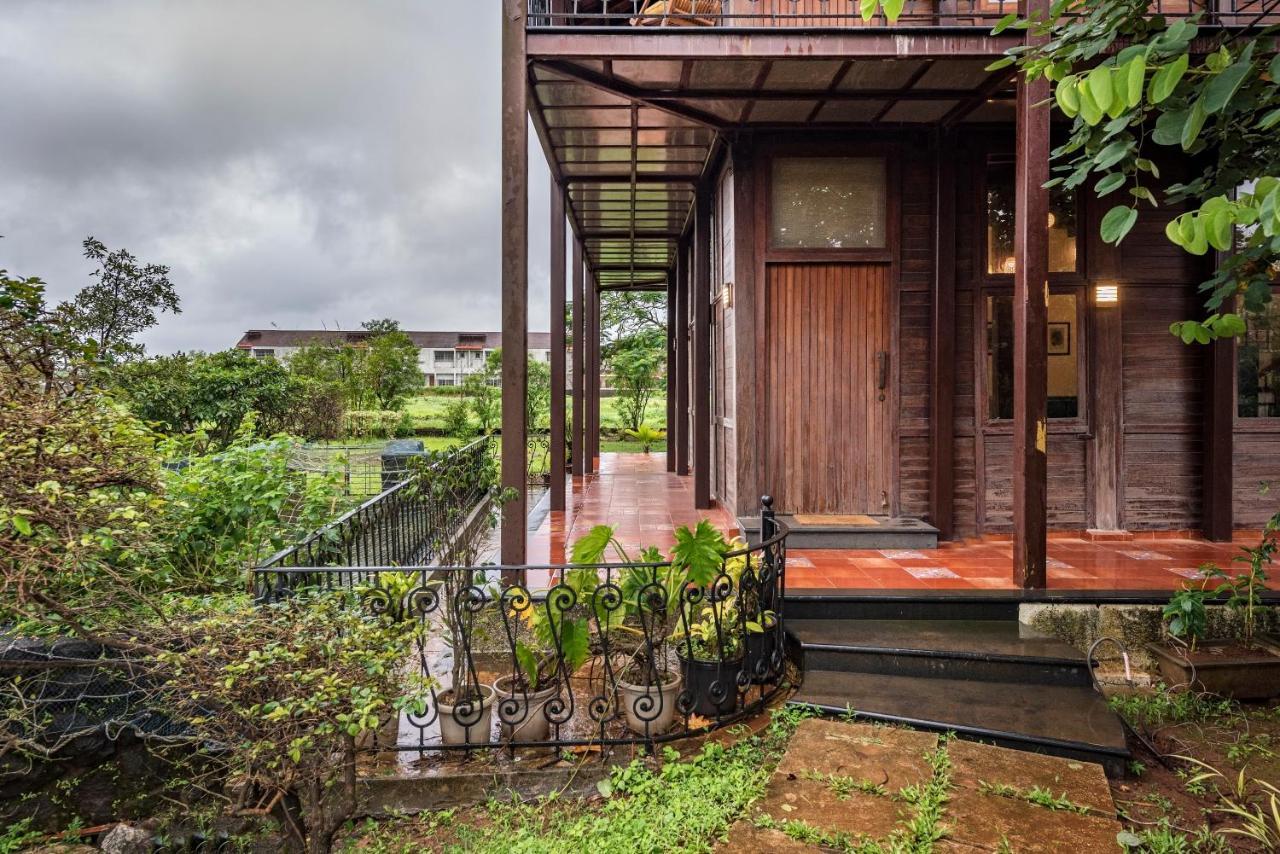 Saffronstays Boulevard Loghouse - A Wooden Chalet Amidst Nature Kārli 外观 照片