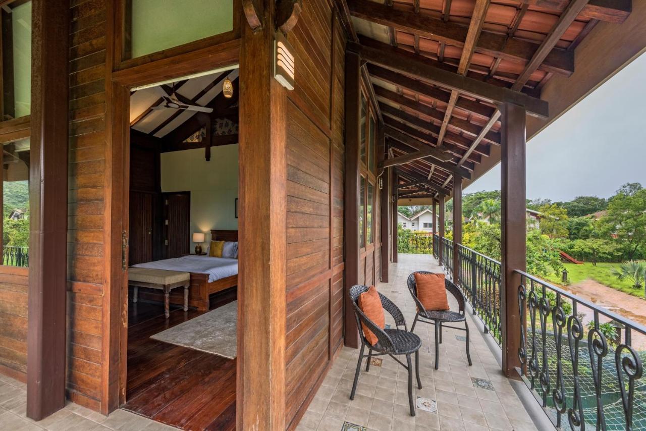 Saffronstays Boulevard Loghouse - A Wooden Chalet Amidst Nature Kārli 外观 照片