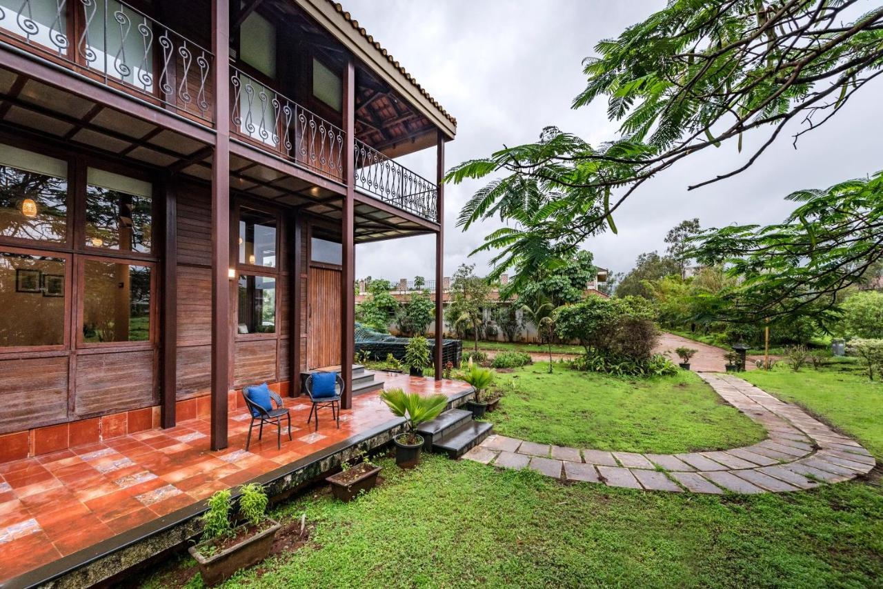 Saffronstays Boulevard Loghouse - A Wooden Chalet Amidst Nature Kārli 外观 照片